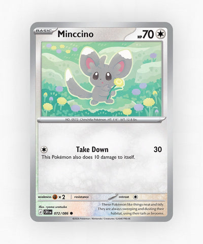 Minccino - Chaos Rising 72/86 (Reverse Holo)