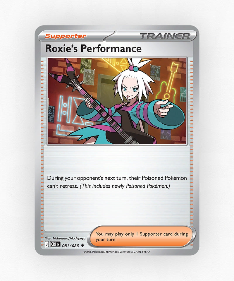 Roxie's Performance - Chaos Rising 81/86 (Non-Holo)