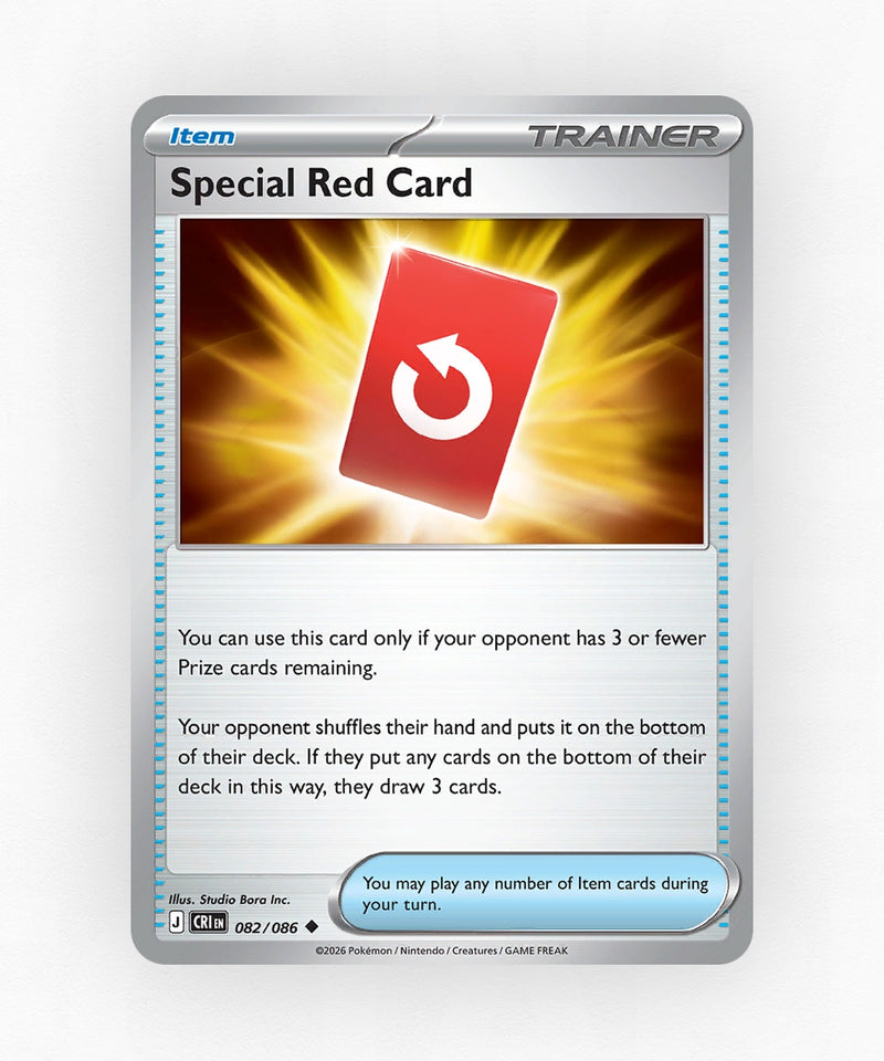 Special Red Card - Chaos Rising 82/86 (Non-Holo)