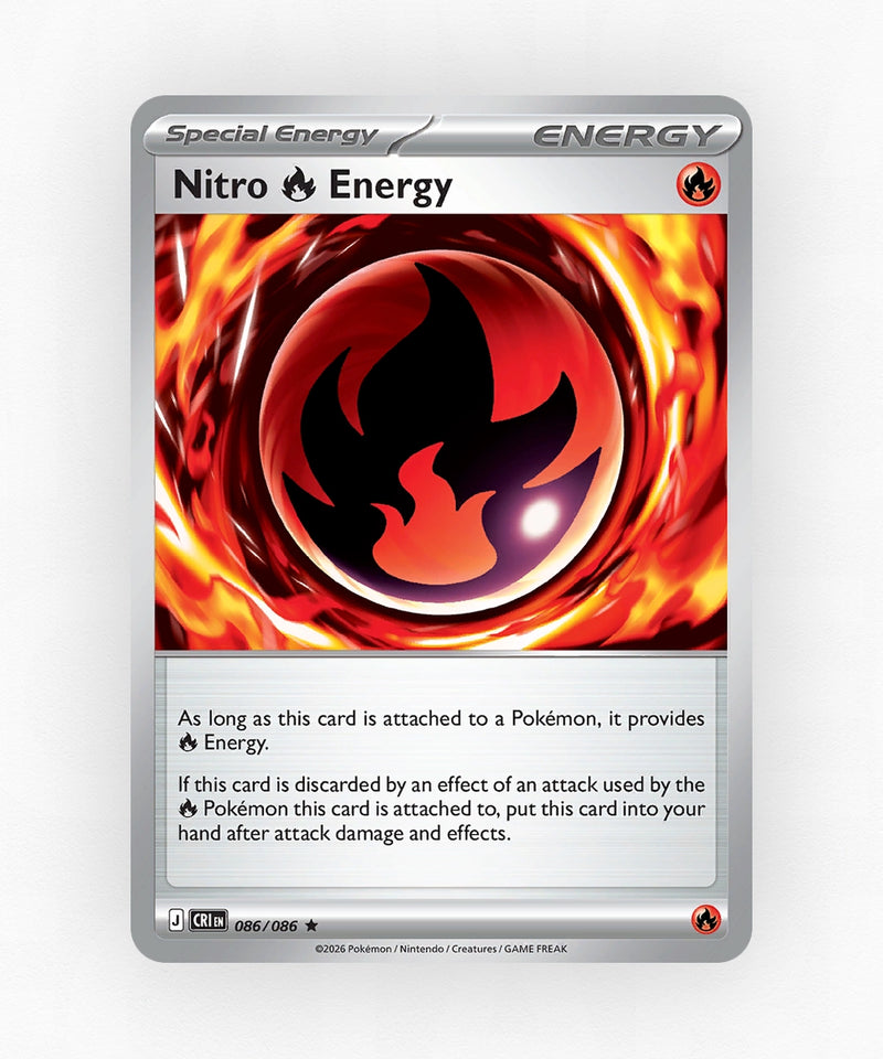Nitro Fire Energy - Chaos Rising 86/86 (Holo)