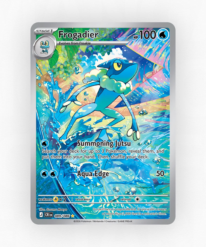 Frogadier - Chaos Rising 89/86 (Holo)