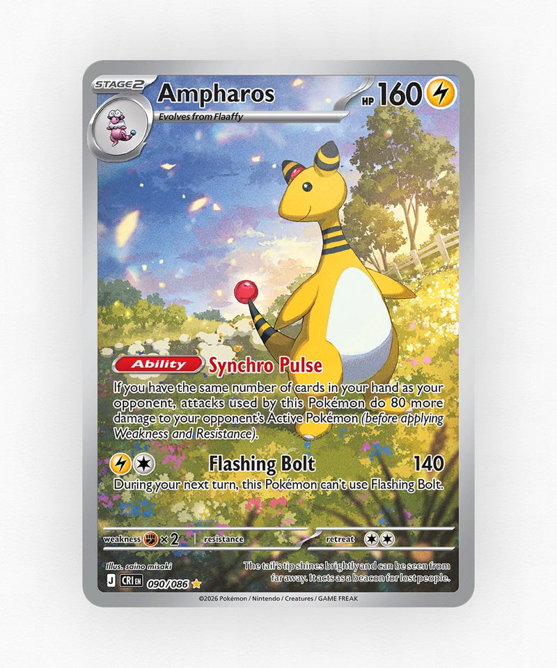 Ampharos - Chaos Rising 90/86 (Holo)
