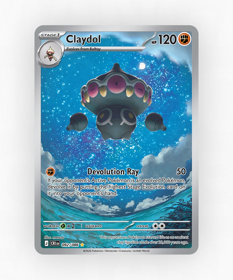 Claydol - Chaos Rising 92/86 (Holo)
