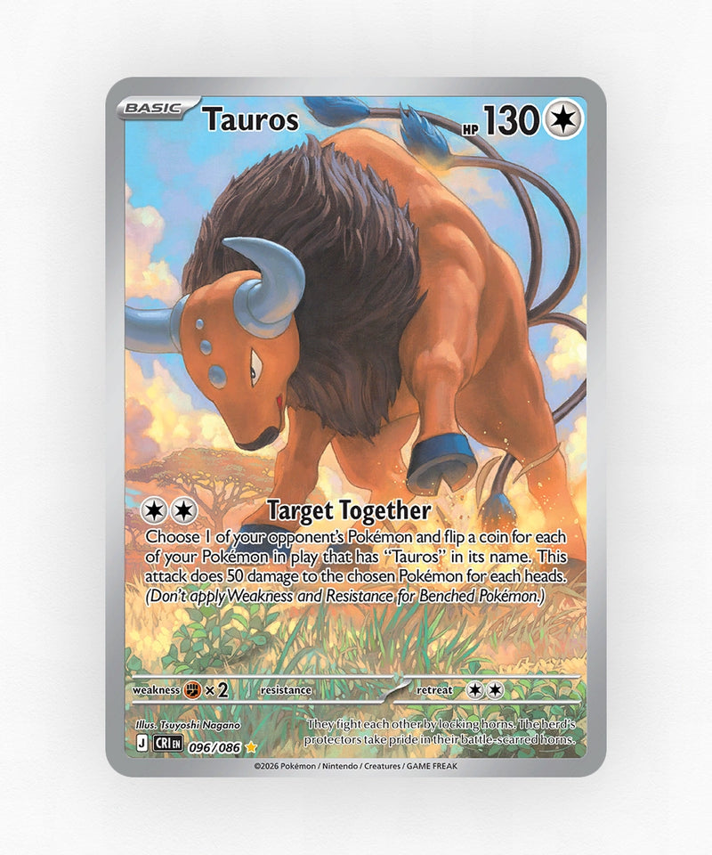 Tauros - Chaos Rising 96/86 (Holo)