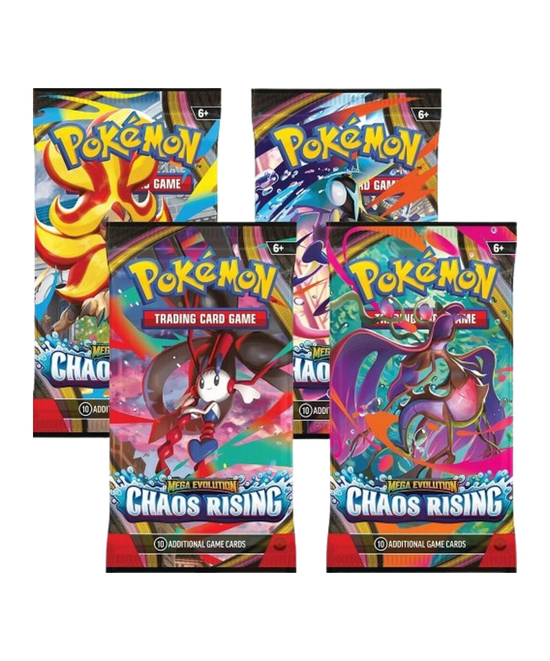 Chaos Rising Booster Pack Art Bundle (Set of 4)