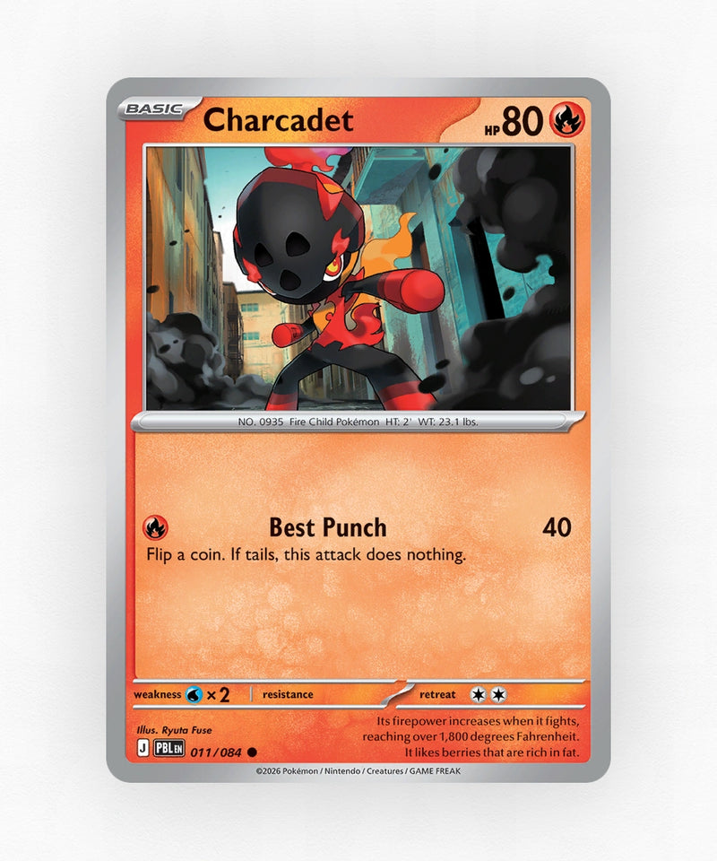 Charcadet - Pitch Black 011/084 (Non-Holo)