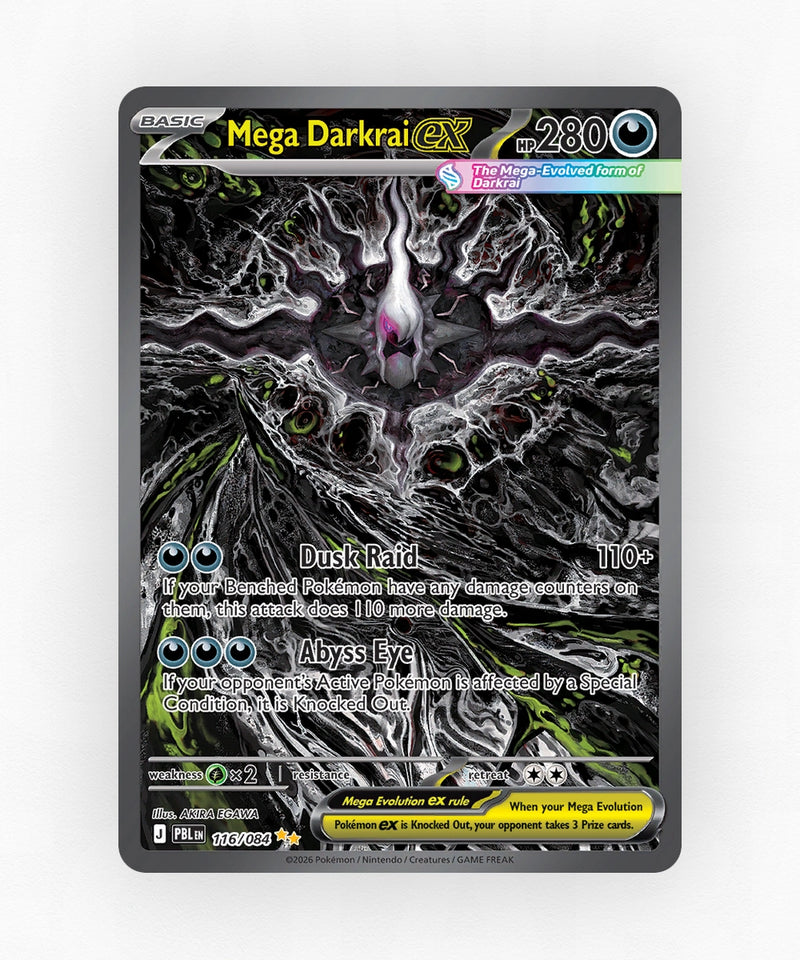 Mega Darkrai ex - Pitch Black 116/084 (Holo)