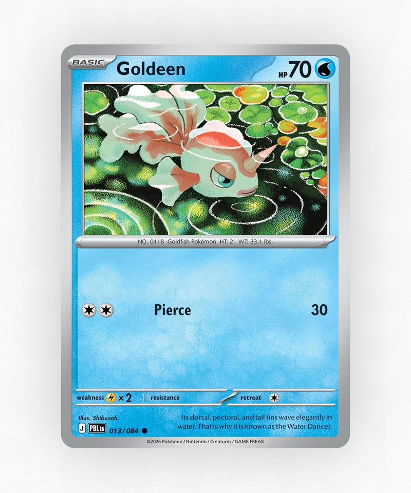 Goldeen - Pitch Black 013/084 (Reverse Holo)