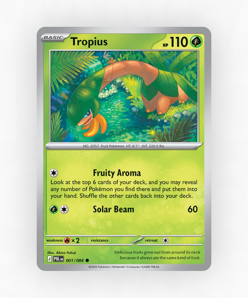 Tropius - Pitch Black 001/084 (Reverse Holo)