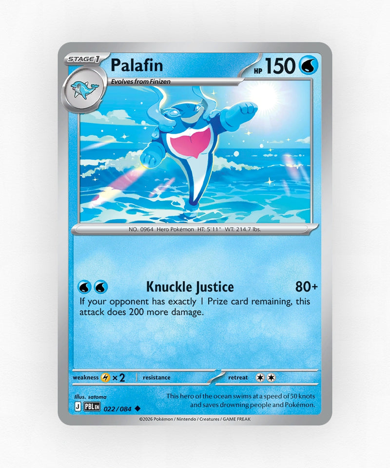 Palafin - Pitch Black 022/084 (Non-Holo)