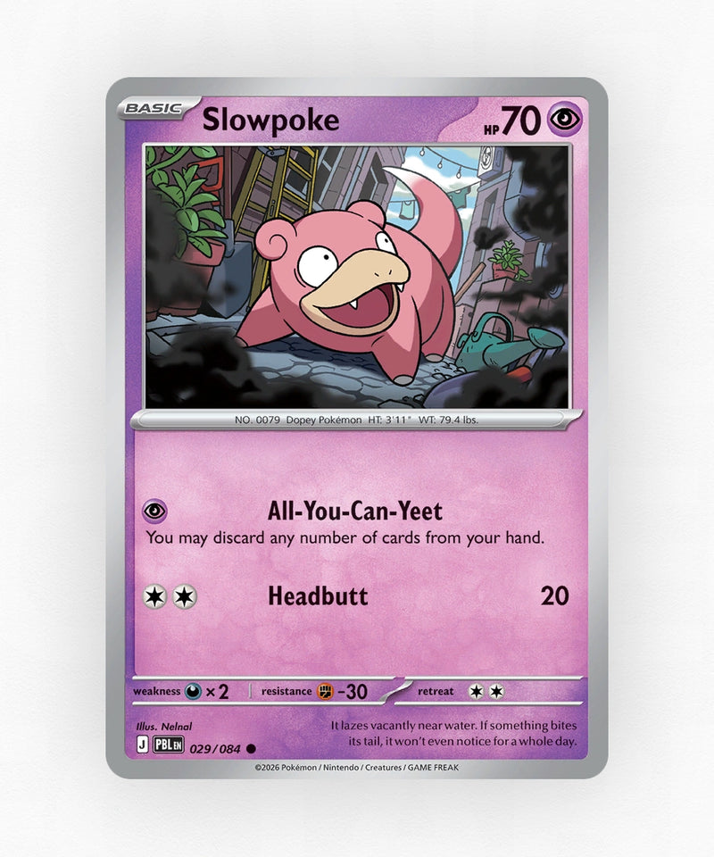 Slowpoke - Pitch Black 029/084 (Non-Holo)
