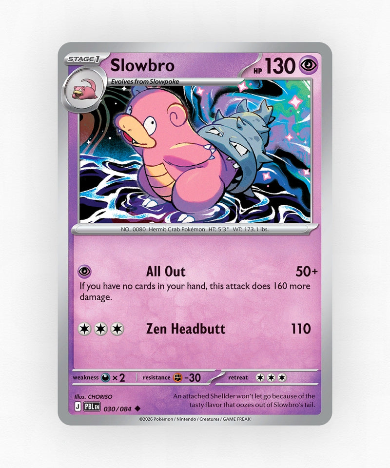 Slowbro - Pitch Black 030/084 (Reverse Holo)