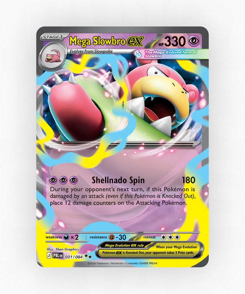 Mega Slowbro ex - Pitch Black 031/084 (Holo)