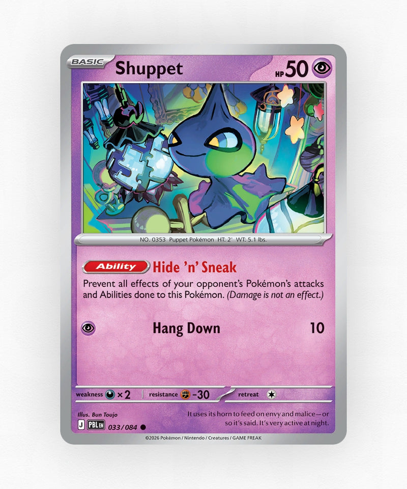 Shuppet - Pitch Black 033/084 (Reverse Holo)