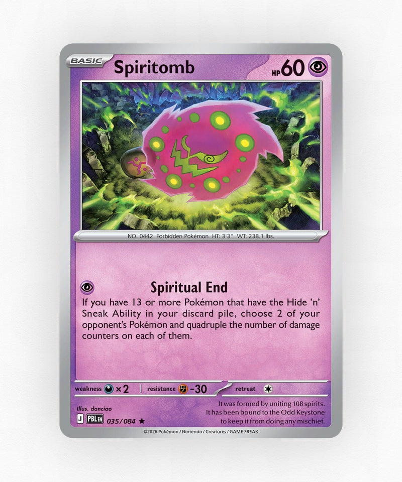 Spiritomb - Pitch Black 035/084 (Holo)