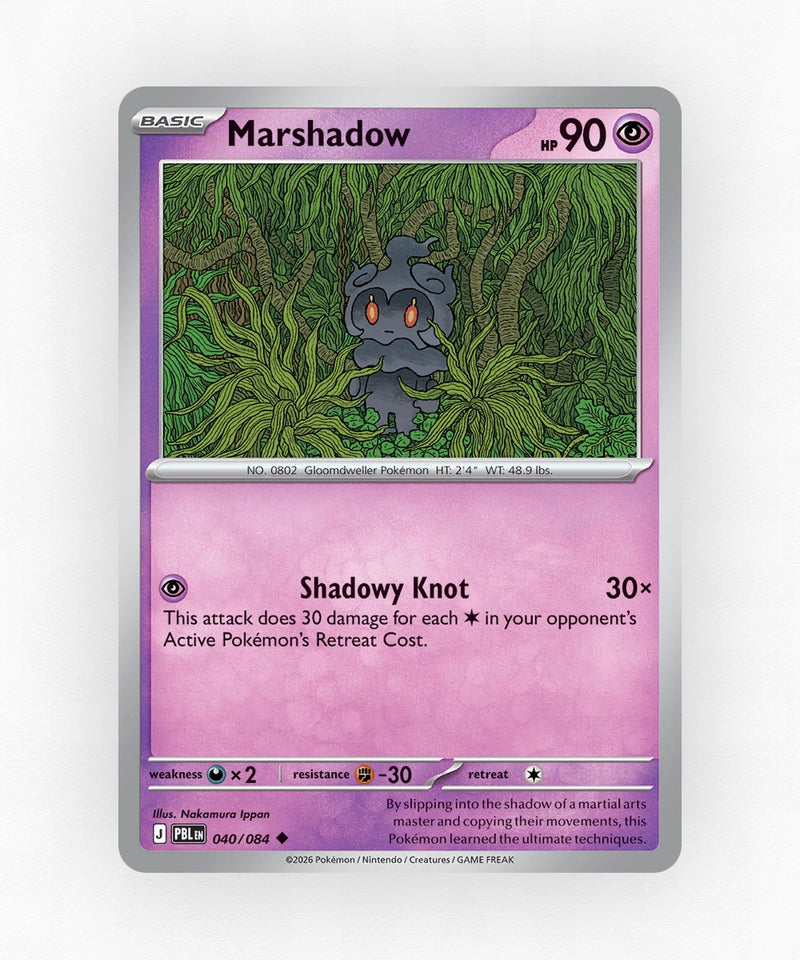 Marshadow - Pitch Black 040/084 (Non-Holo)
