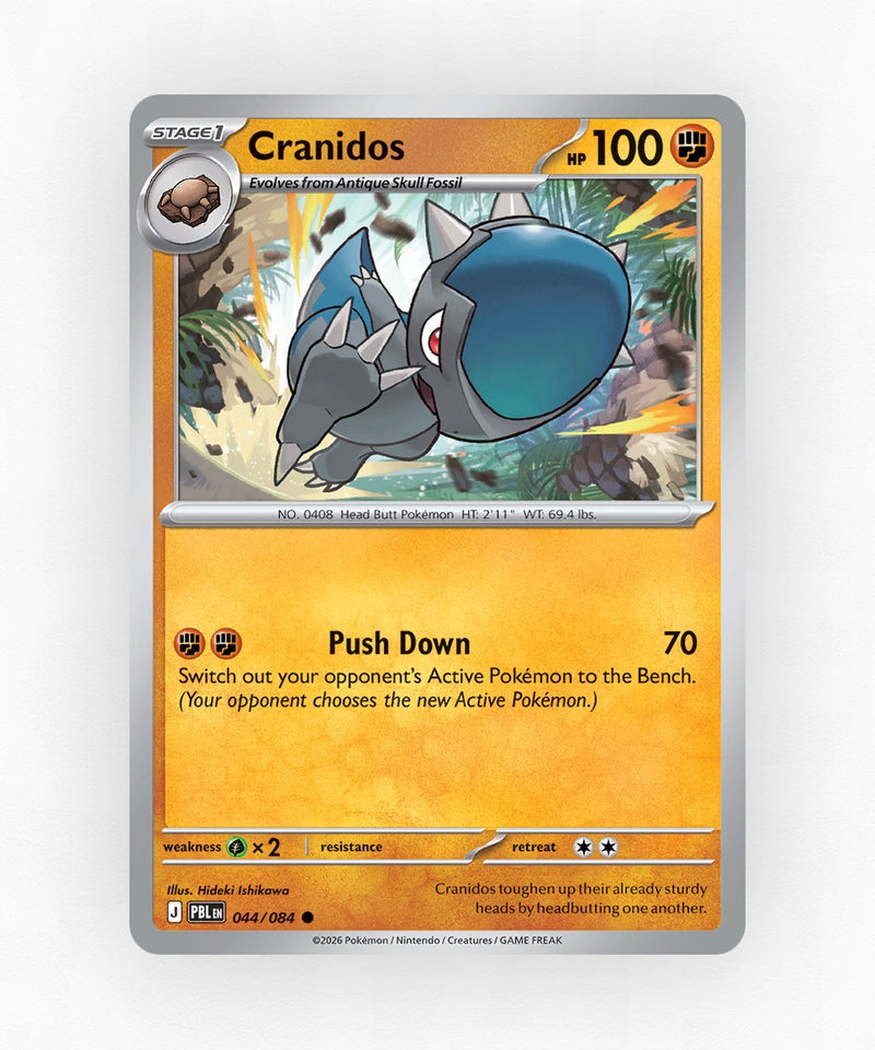 Cranidos - Pitch Black 044/084 (Reverse Holo)