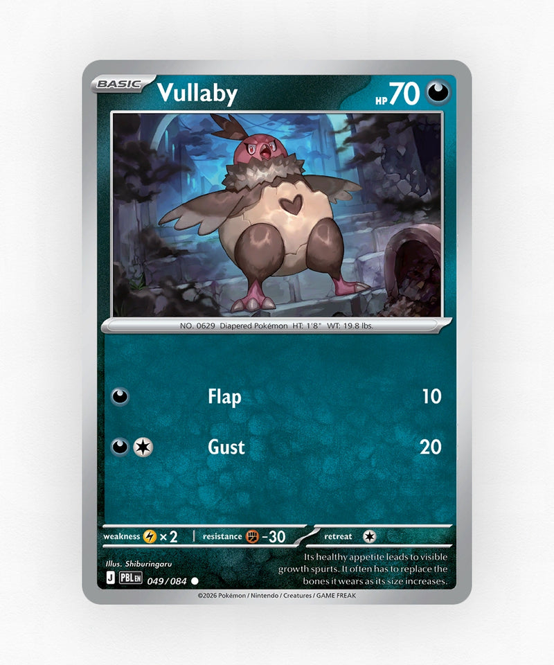 Vullaby - Pitch Black 049/084 (Reverse Holo)