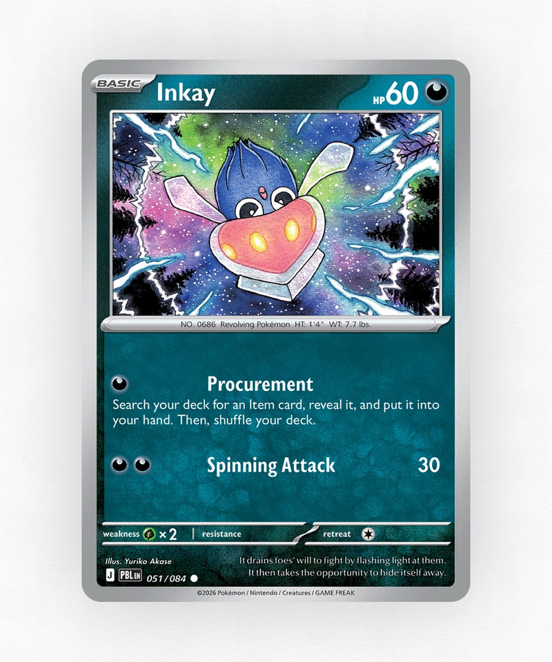 Inkay - Pitch Black 051/084 (Non-Holo)