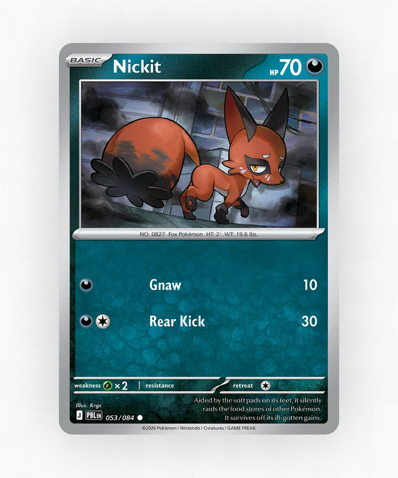 Nickit - Pitch Black 053/084 (Non-Holo)
