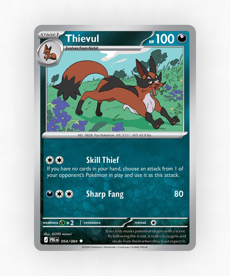 Thievul - Pitch Black 054/084 (Non-Holo)