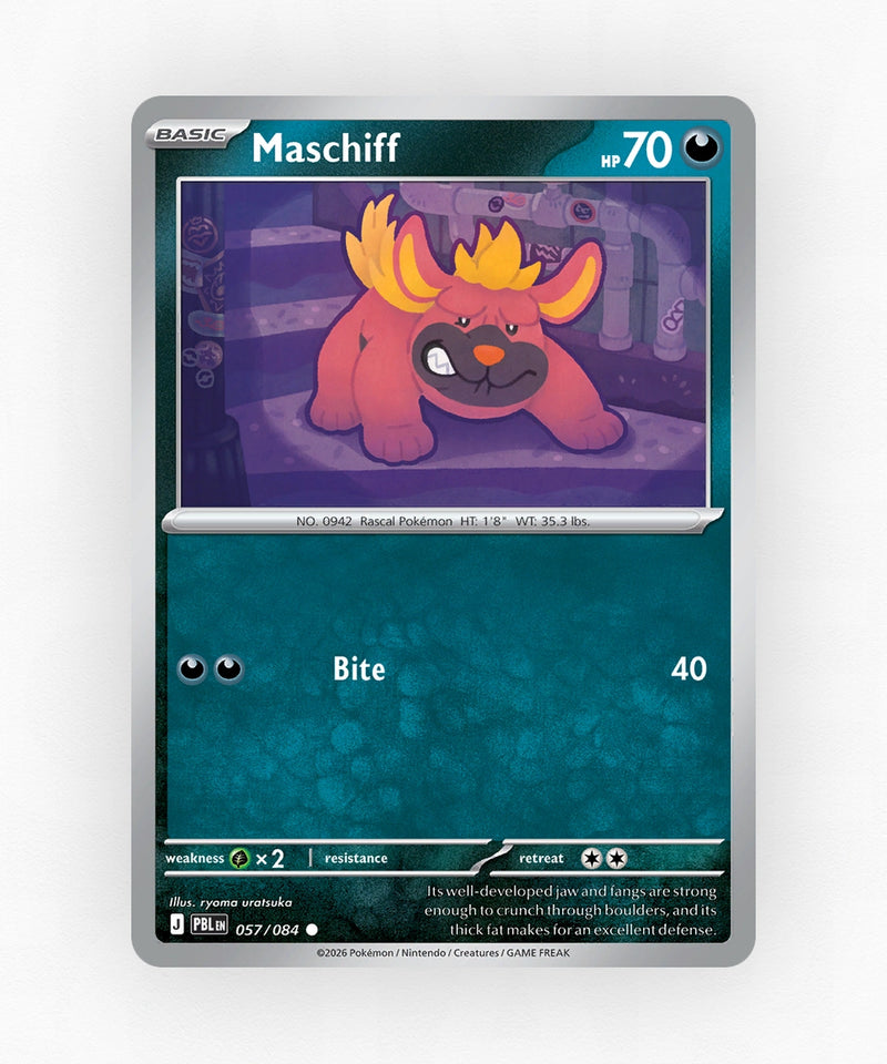 Maschiff - Pitch Black 057/084 (Reverse Holo)