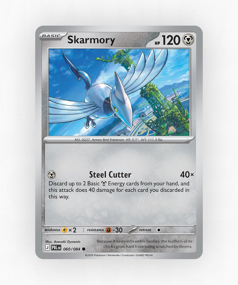 Skarmory - Pitch Black 060/084 (Reverse Holo)