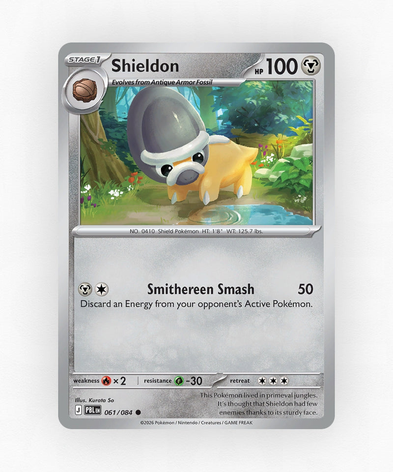 Shieldon - Pitch Black 061/084 (Reverse Holo)