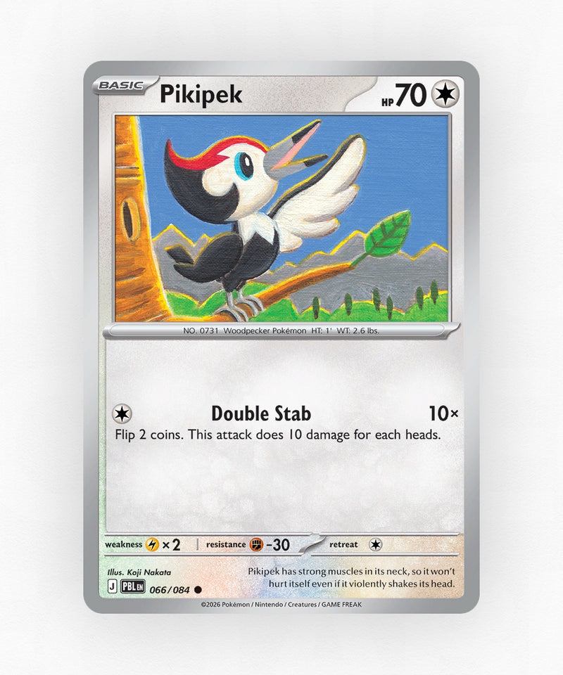 Pikipek - Pitch Black 066/084 (Reverse Holo)