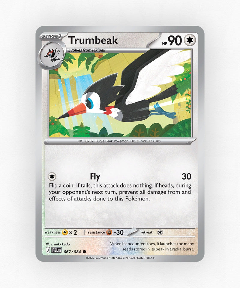 Trumbeak - Pitch Black 067/084 (Non-Holo)