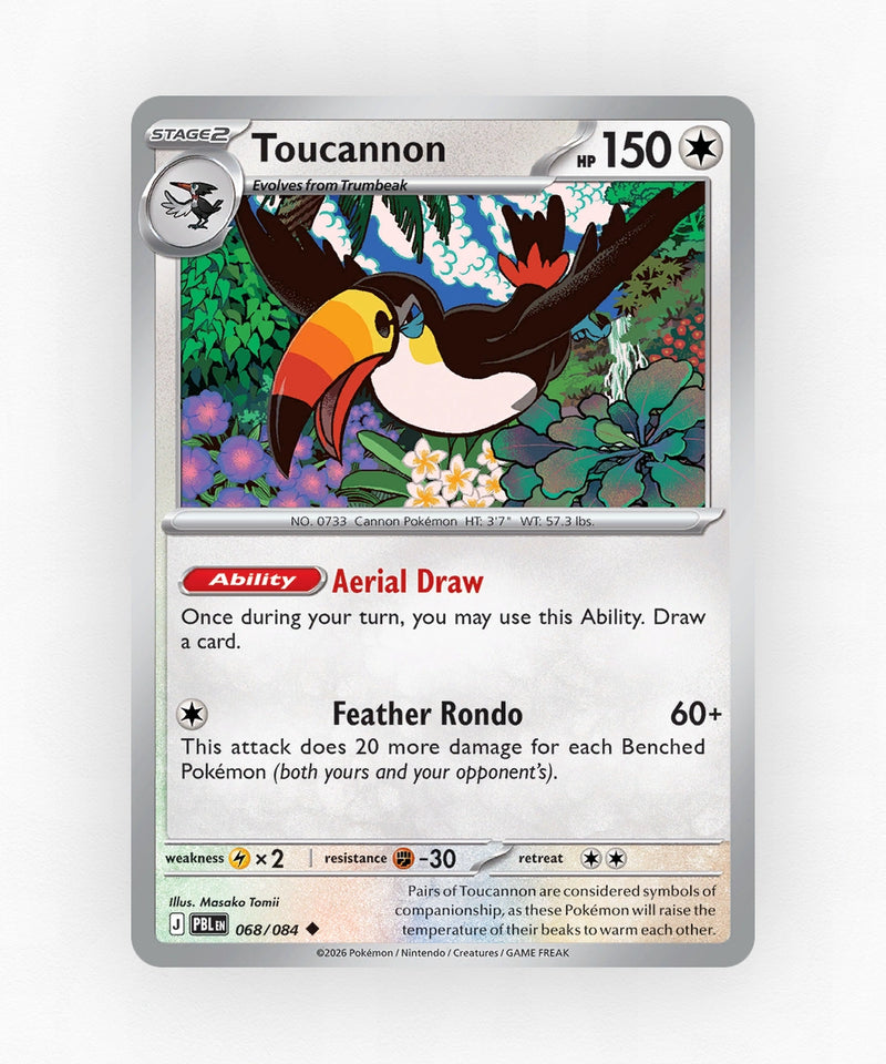 Toucannon - Pitch Black 068/084 (Non-Holo)