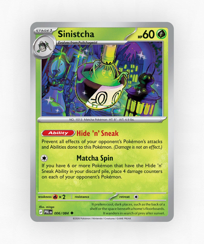 Sinistcha - Pitch Black 006/084 (Reverse Holo)