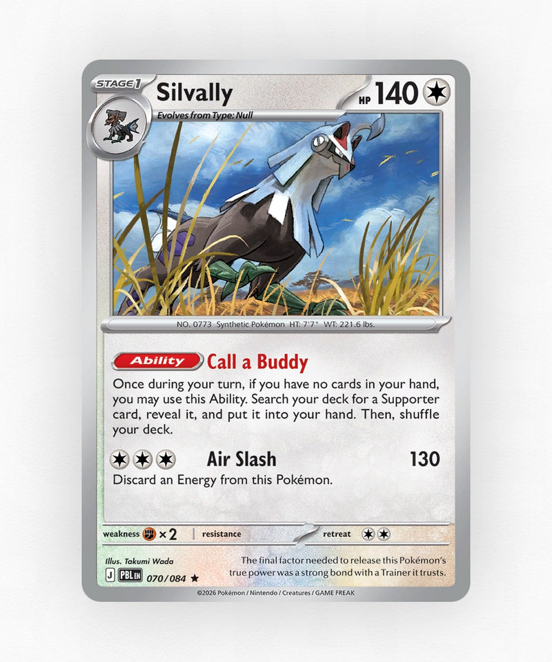 Silvally - Pitch Black 070/084 (Reverse Holo)