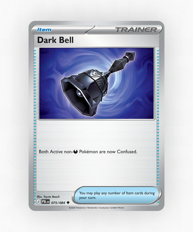 Dark Bell - Pitch Black 075/084 (Reverse Holo)