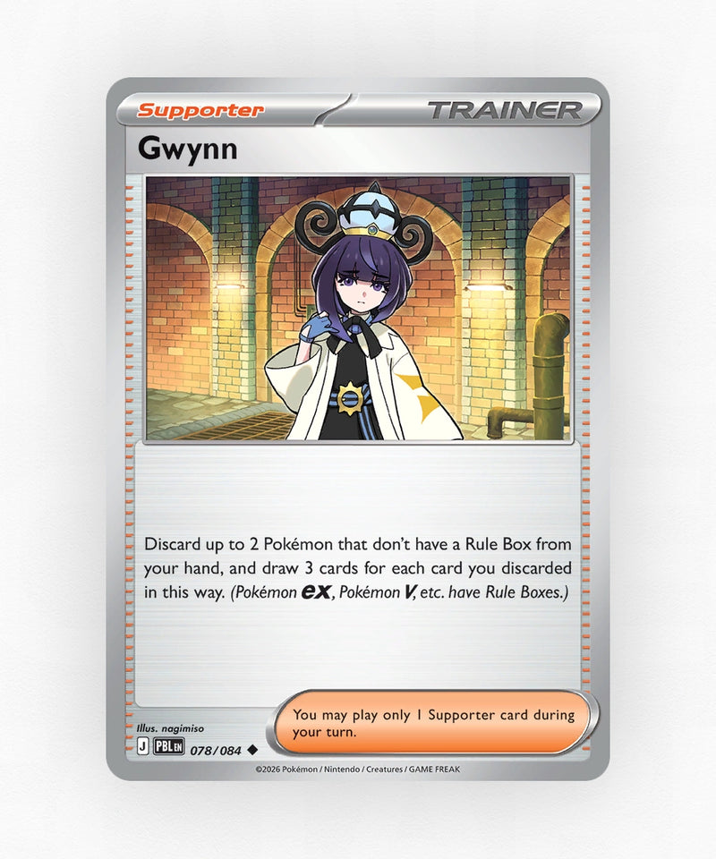 Gwynn - Pitch Black 078/084 (Non-Holo)
