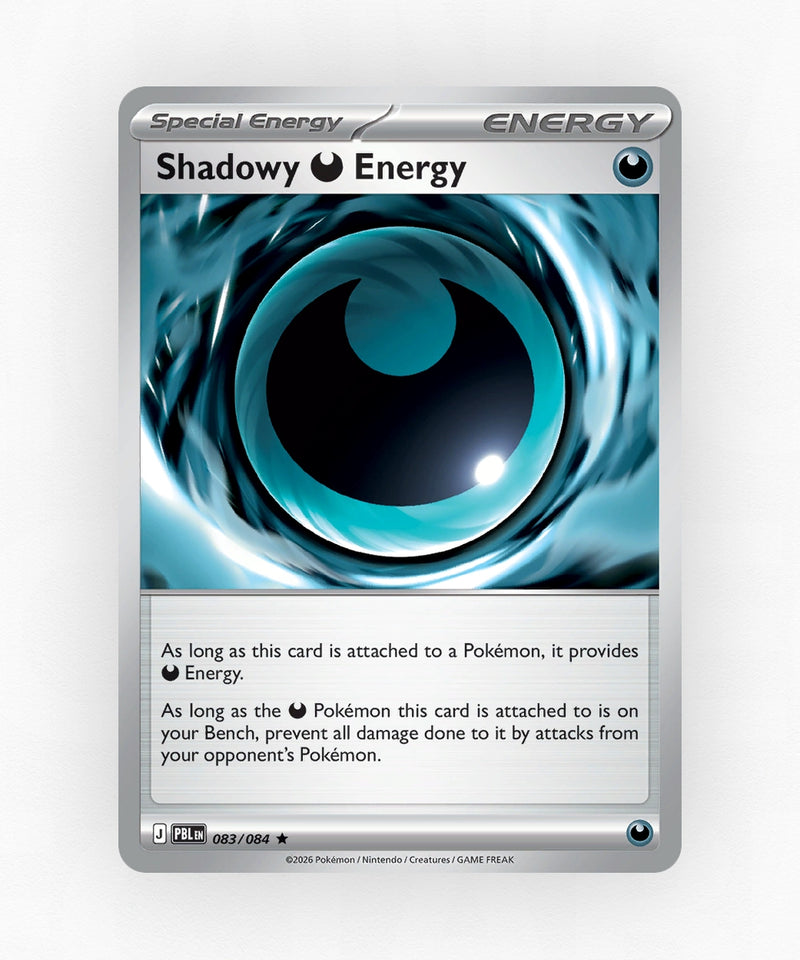Shadowy Darkness Energy - Pitch Black 083/084 (Reverse Holo)