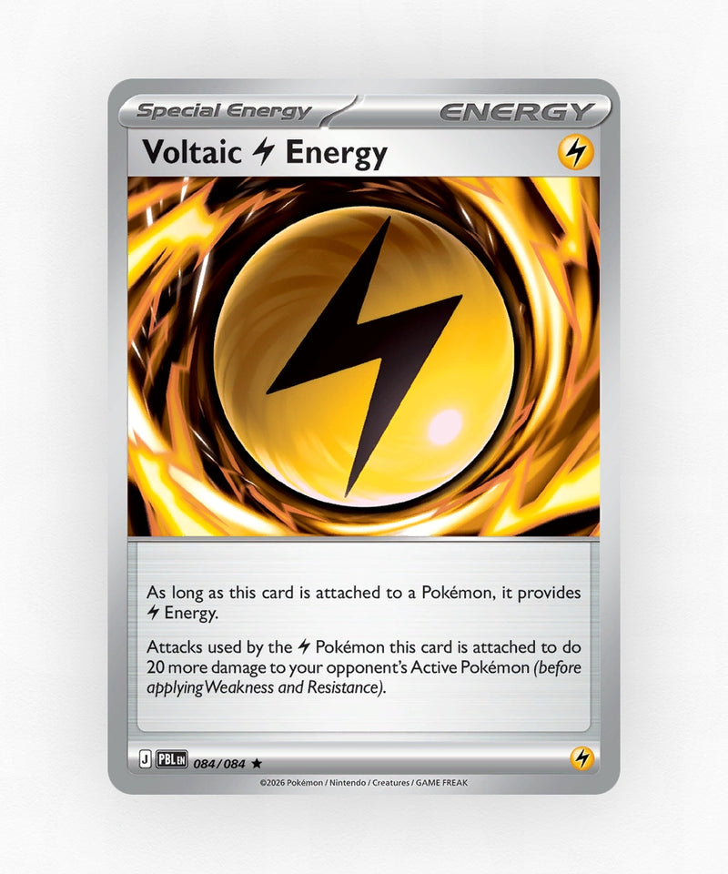 Voltaic Lightning Energy - Pitch Black 084/084 (Reverse Holo)
