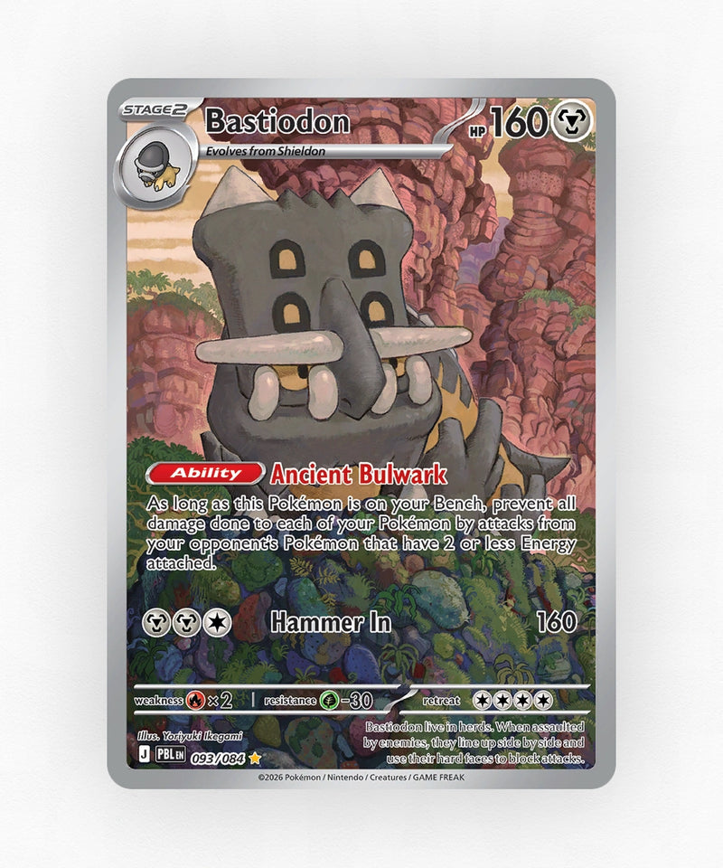 Bastiodon - Pitch Black 093/084 (Holo)