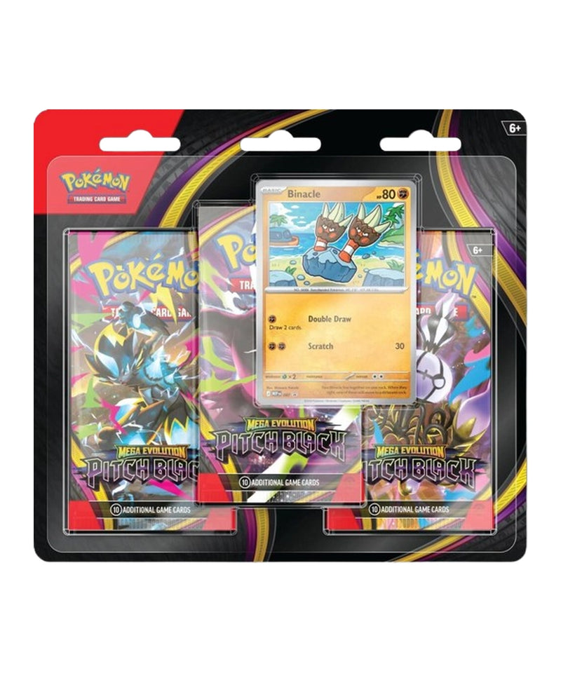 Pitch Black 3 Pack Blister (Binacle)