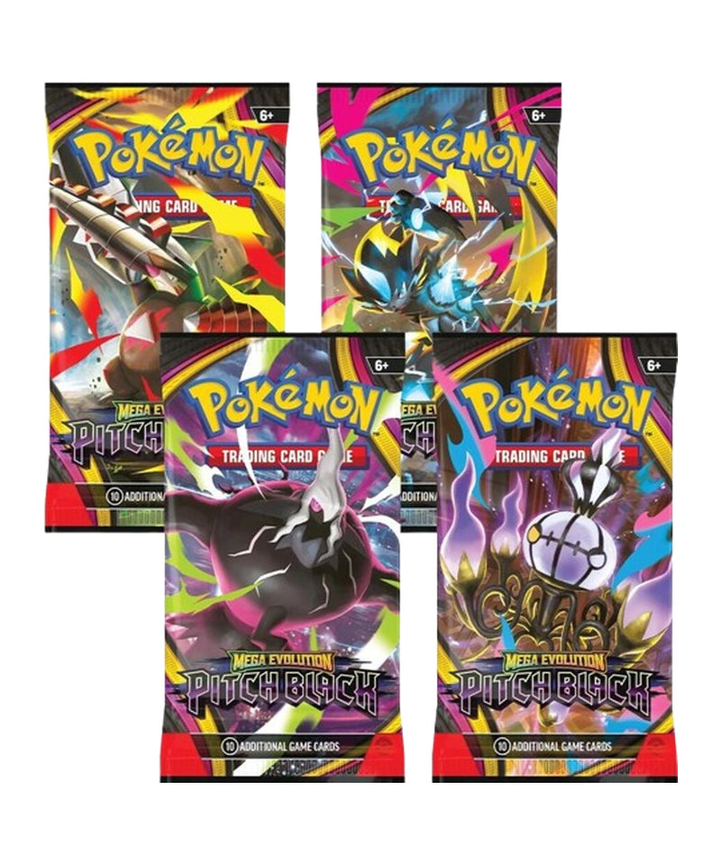 Pitch Black Booster Pack Art Bundle (Set of 4)