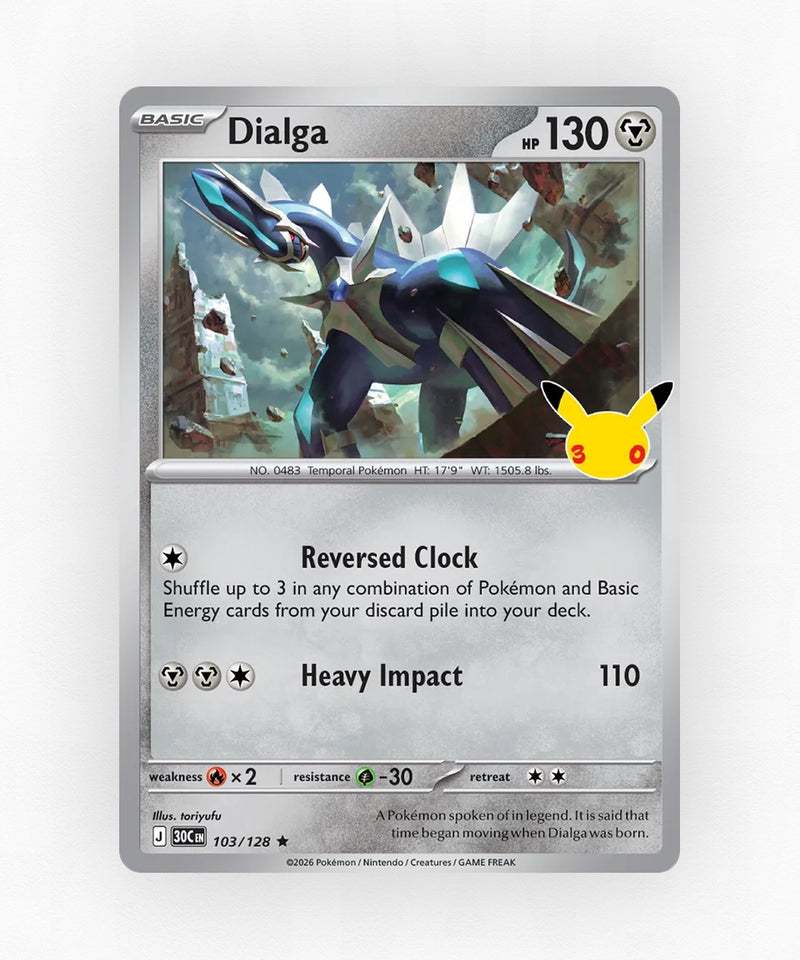 Dialga - 30th Celebration 103/128 (Holo)