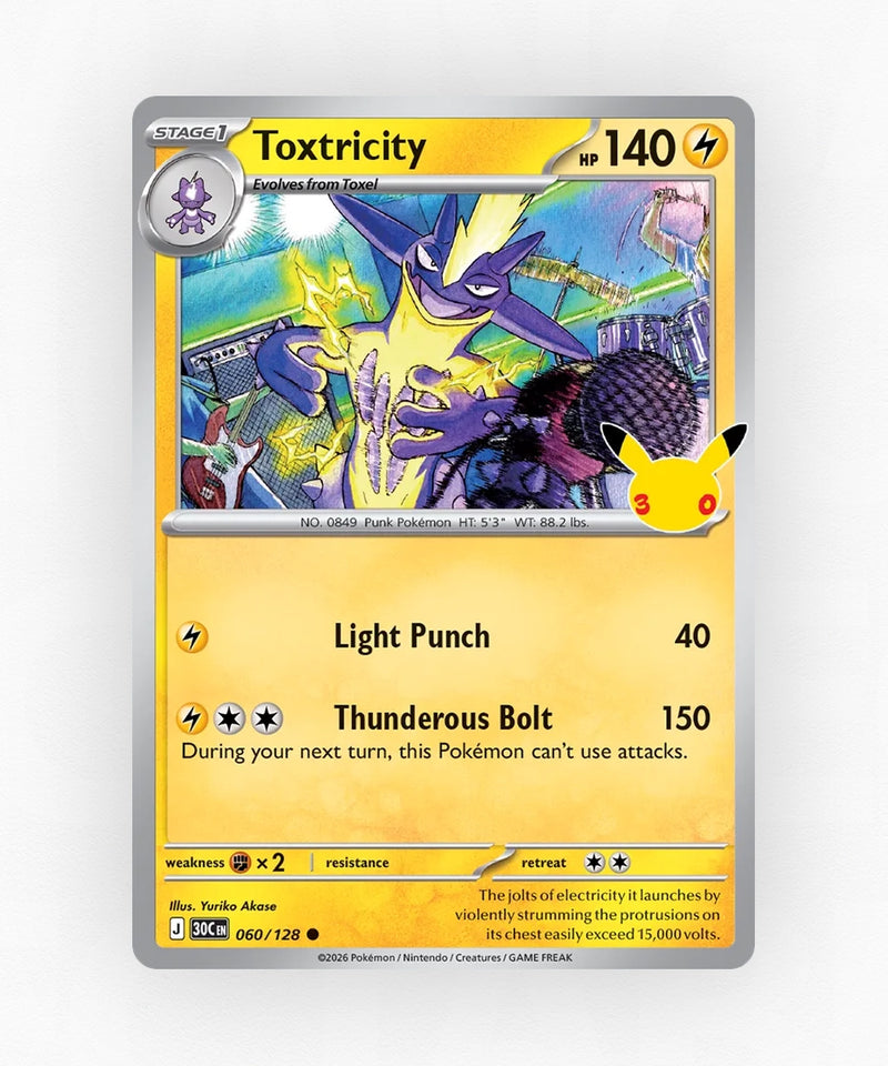 Toxtricity - 30th Celebration 060/128 (Holo)