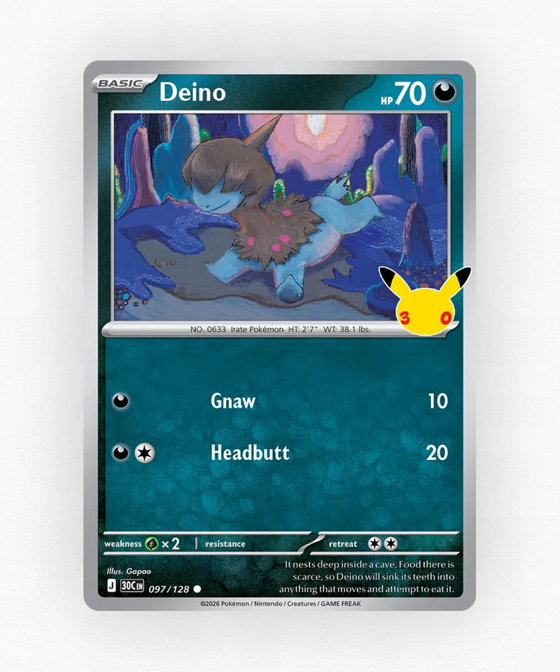 Deino - 30th Celebration 097/128 (Holo)