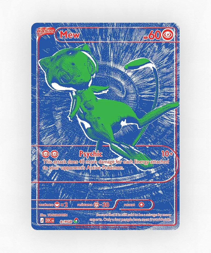 Mew - 30th Celebration B/RGB (Holo)
