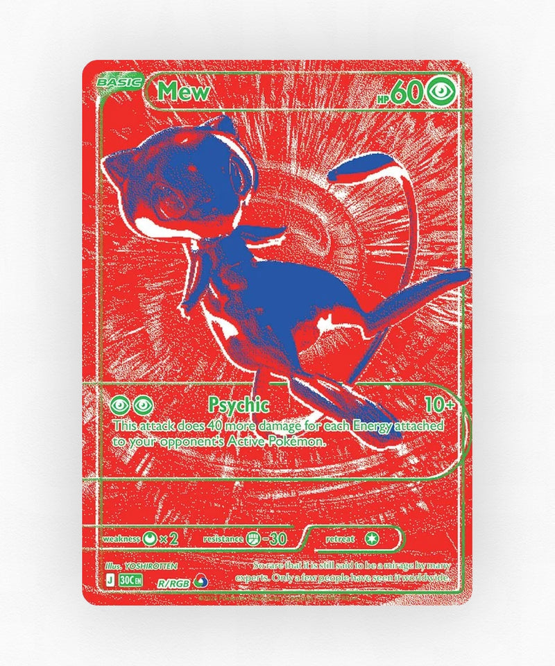 Mew - 30th Celebration R/RGB (Holo)