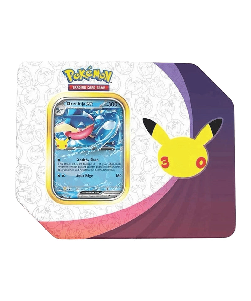 30th Celebration ex Tin [Greninja ex] (Retail Version)