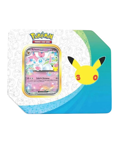 30th Celebration ex Tin [Sylveon ex] (Retail Version)