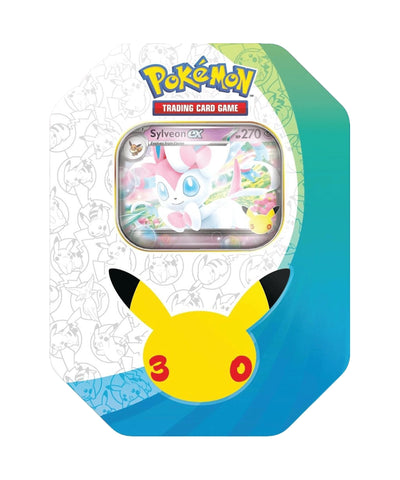 30th Celebration ex Tin [Sylveon ex] (International Version)