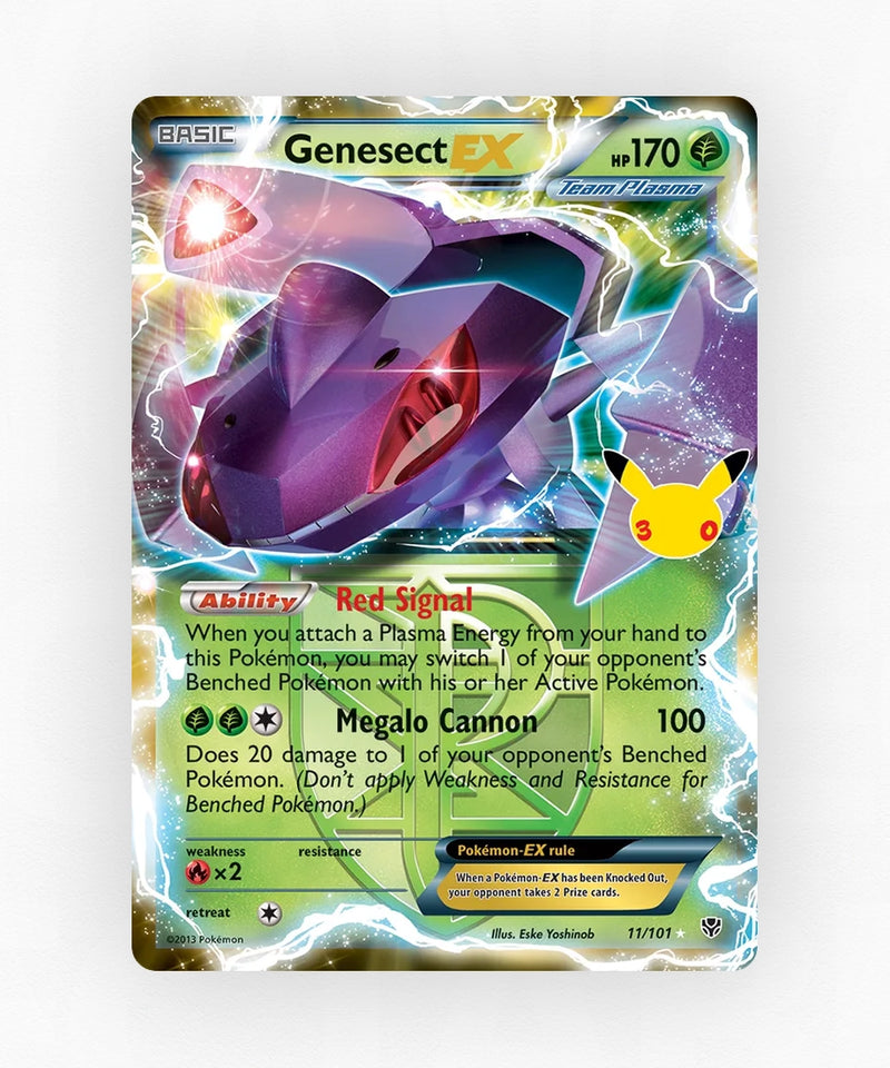 Genesect-EX - 30th Celebration: Classic Collection 11/101 (Holo)