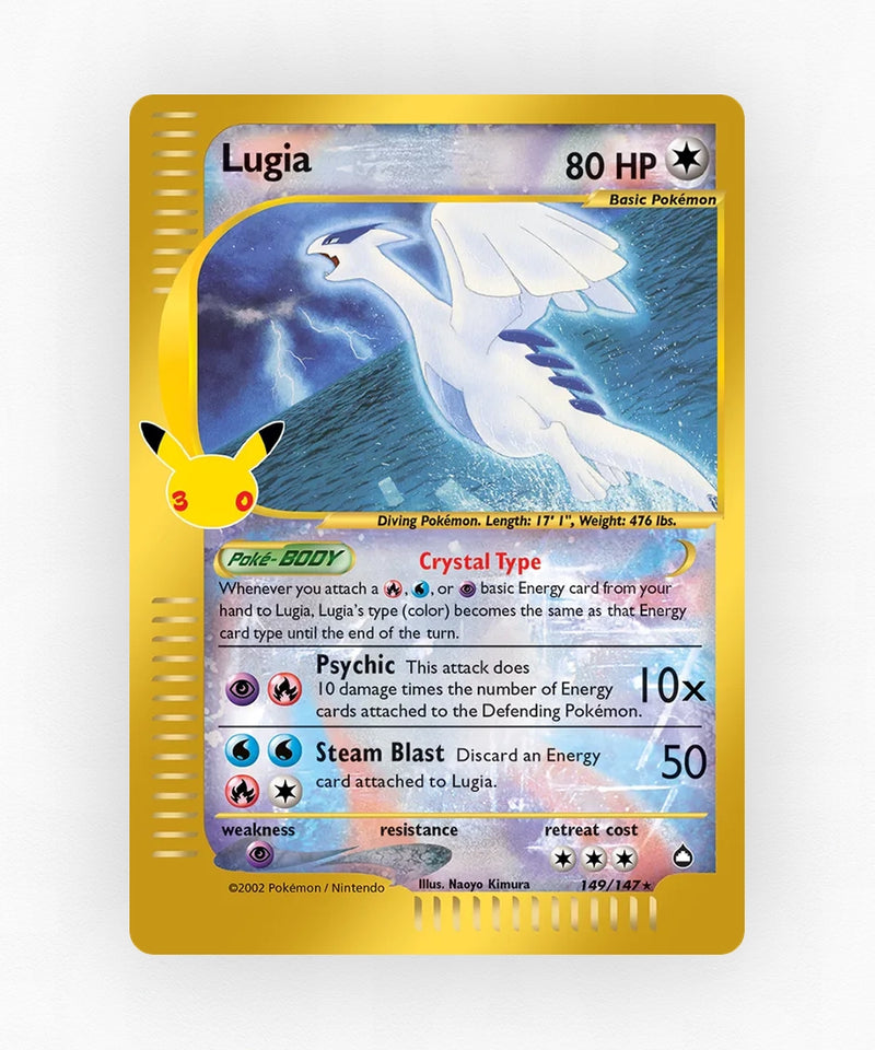 Lugia - 30th Celebration: Classic Collection 149/147 (Holo)